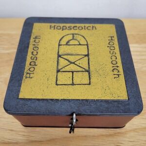 VTG Retro Hopscotch Game 4 Discs in Tin by Tender Heart Treasures